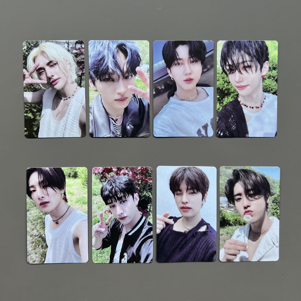 8pcs /set STRAY KIDS MAXIDENT Photocards Album Kecil2022Kartu Kecil Stok New Arrival LY