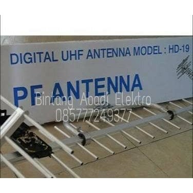 Antena Tv Outdoor PF Digital Hd 19 untuk Tv LCD LED Plasma Nex Media GRATIS ONGKIR