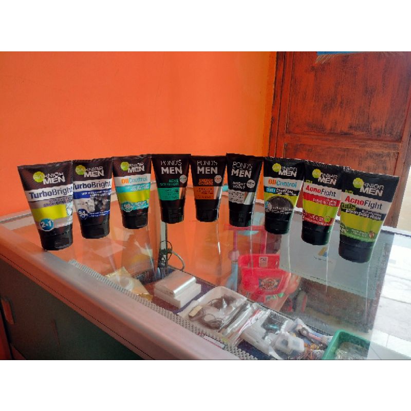 Facial Wash Men Garnier Ponds