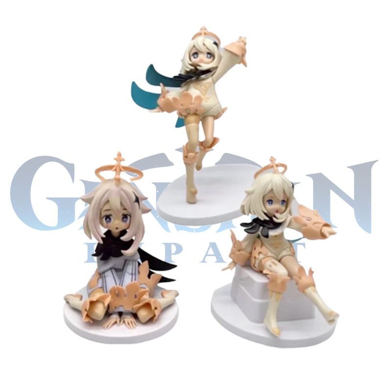 Genshin Paimon Action Impact Figurine Miniatur Figure Boneka Patung Anime