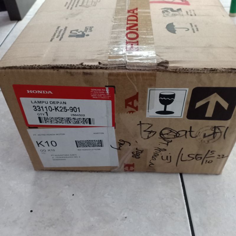 Reflektor Lampu Depan Beat Fi ORIGINAL HONDA AHM