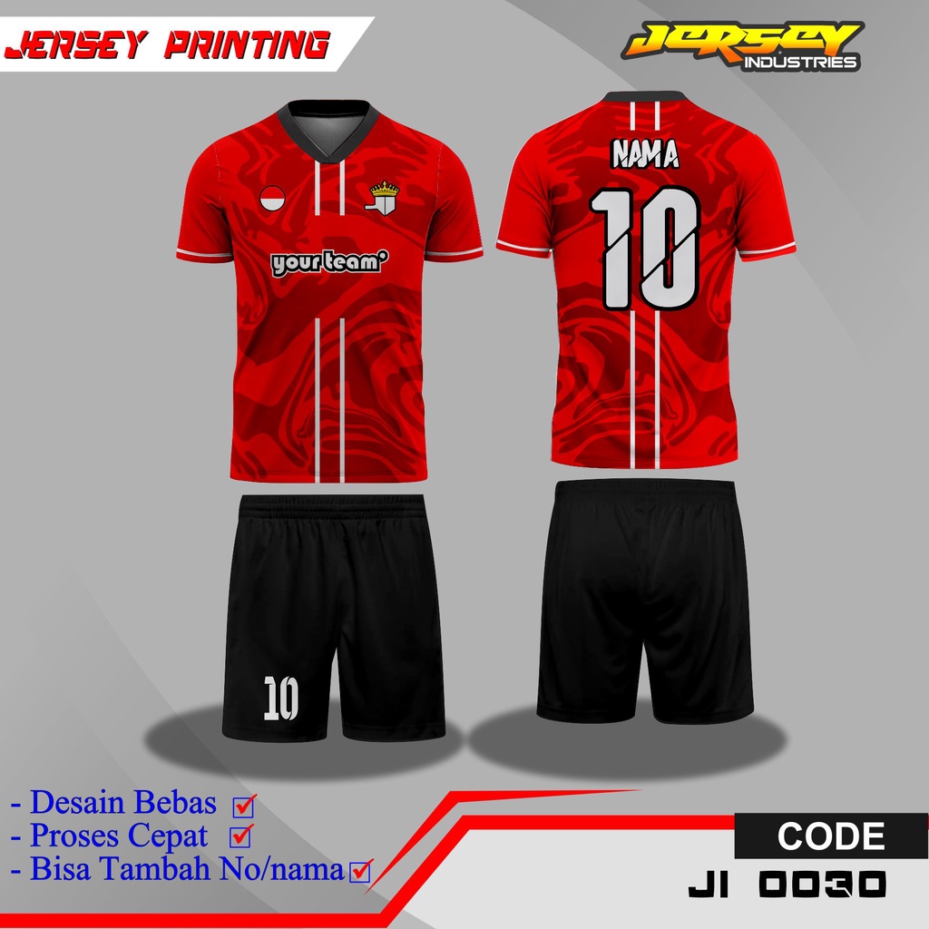 Custom Jersey Futsal Desain Terbaru, Kaos Jersey Futsal Keren - Bisa Order Satuan, Bisa Request Desa