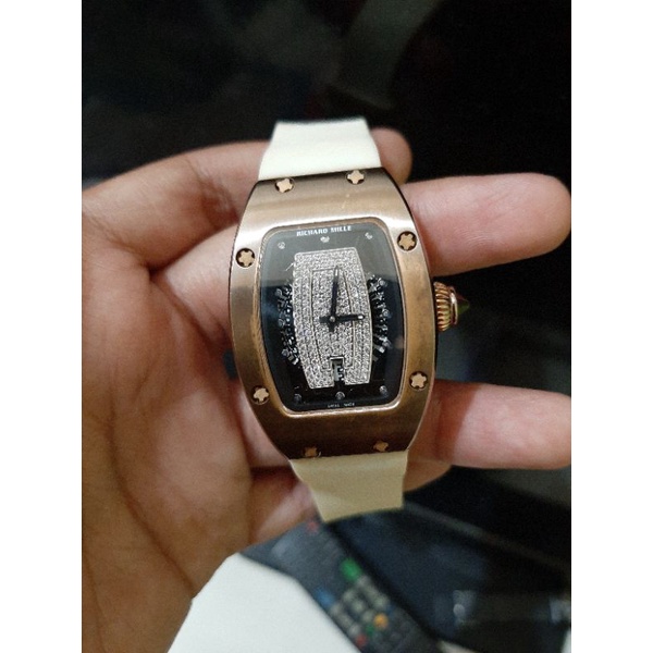 jam tangan Rm 007 diamond automatic