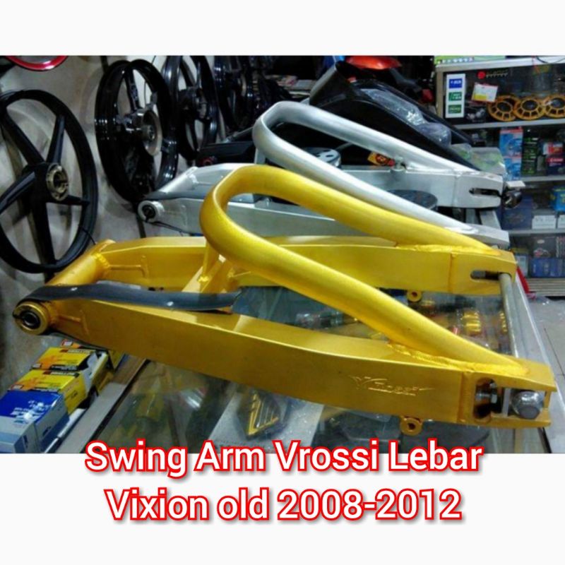 SWING ARM V ROSSI VIXION OLD Swing arm Vrossi Vixion lama sasis arm lebar ovi vix
