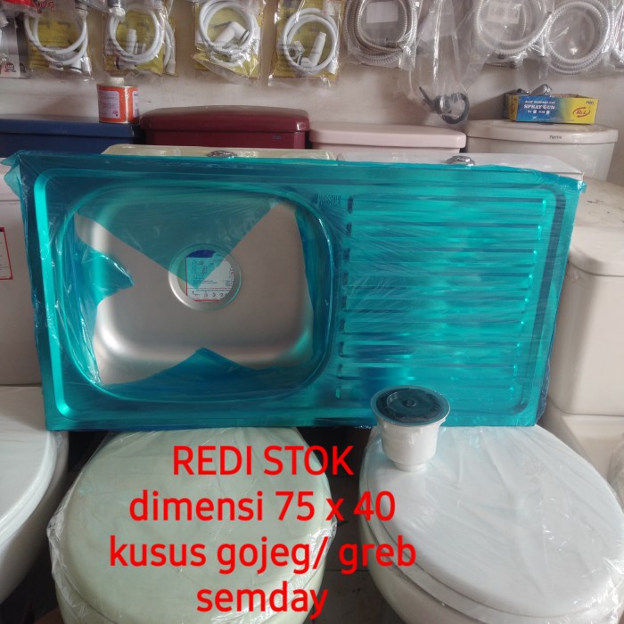 Tempat Cuci Piring / Sink Stenlis