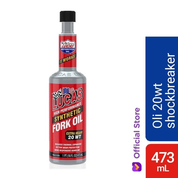 Lucas Oil Synthetic Fork Oil 20 WT / Oli Shock