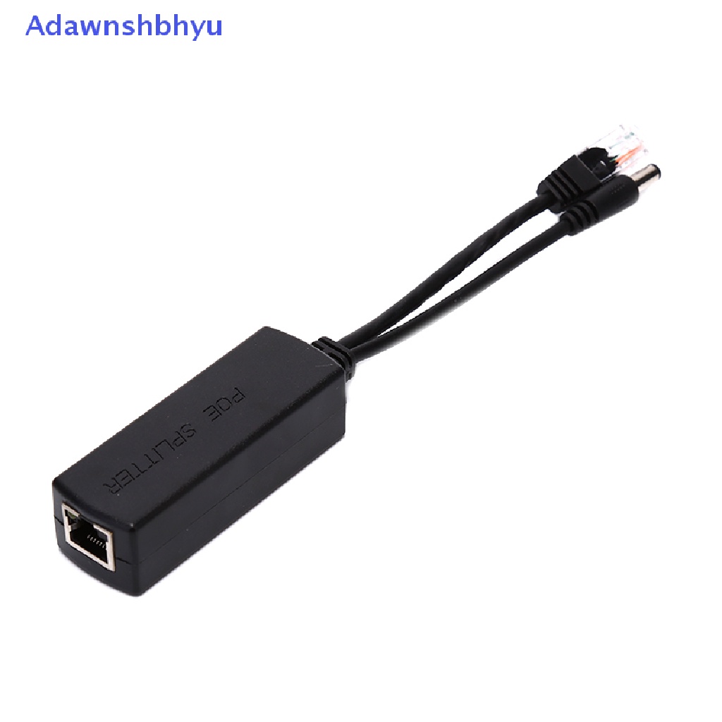 Adhyu Gigabit Active PoE Splitter Power Over Eterna 48V Ke 12V 1A-2A 10.100/1000Mbps ID