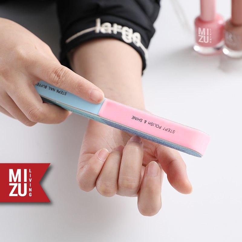 MIZU NANA TSUME 7in1 Nail Filer Buffer Manicure Amplas Kikir Kuku Pedicure