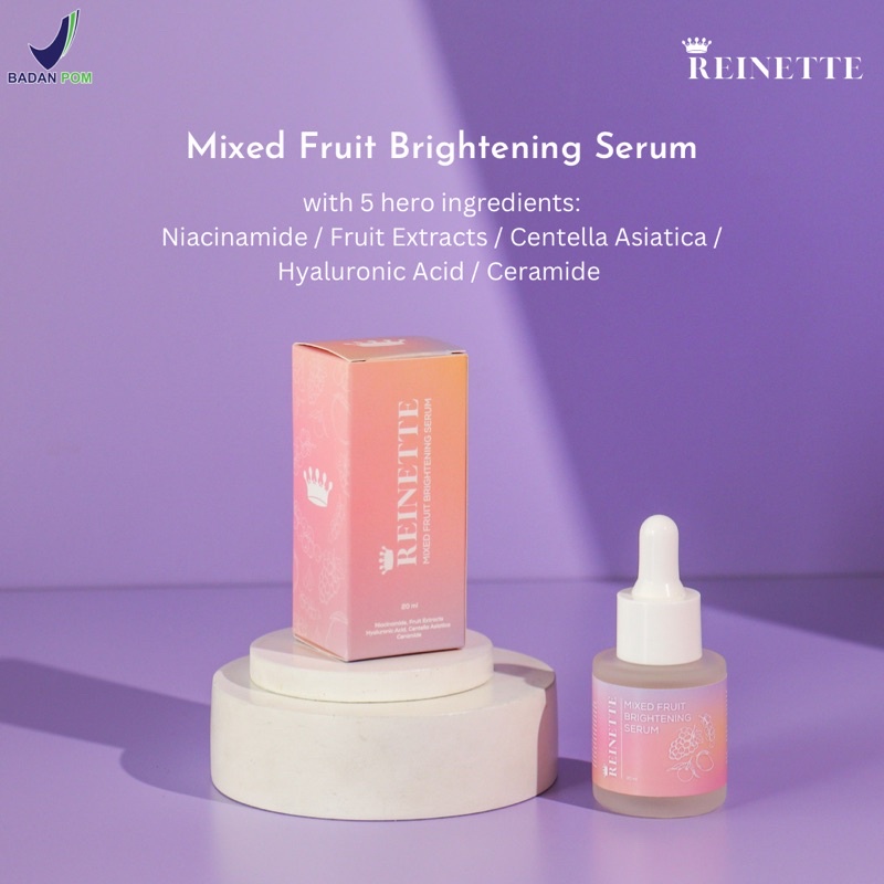 Reinette Mixed Fruit Brightening Serum 20ml