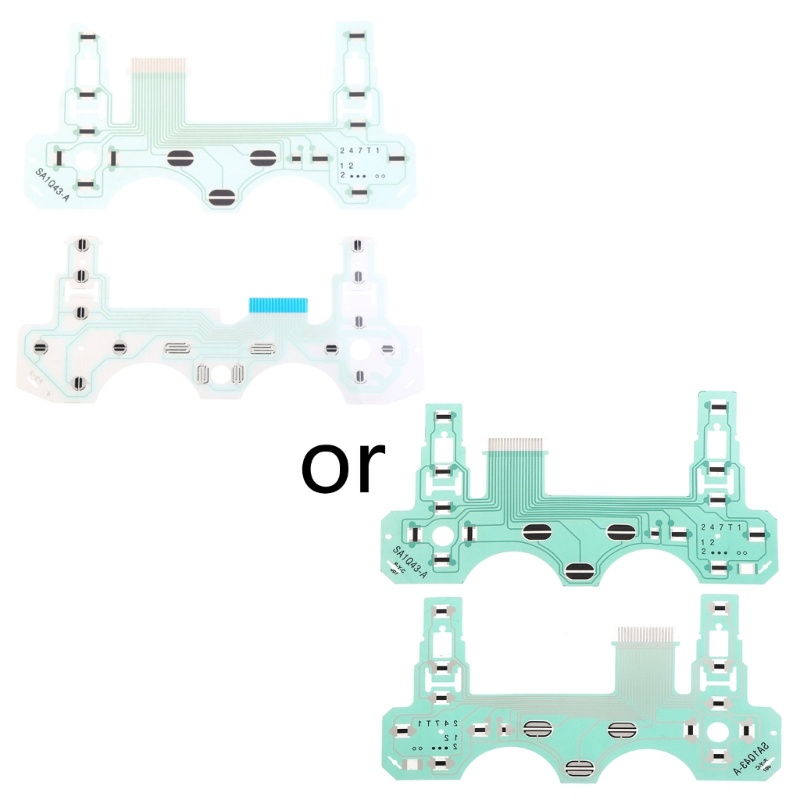 Vivi Papan Sirkuit PCB Pengganti Kabel Pita Untuk PS2H Controller Keypad FlexCable