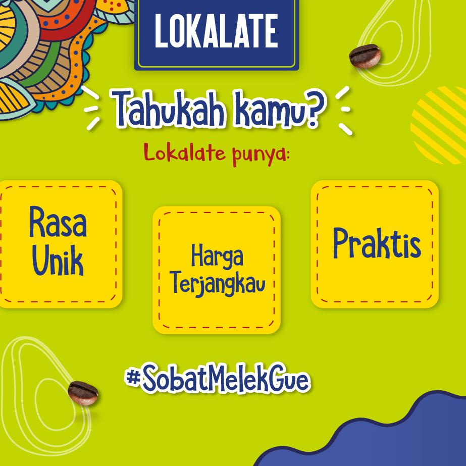 

[PRODUK VD9G0] Lokalate Kopi Alpukat 10s' AEE