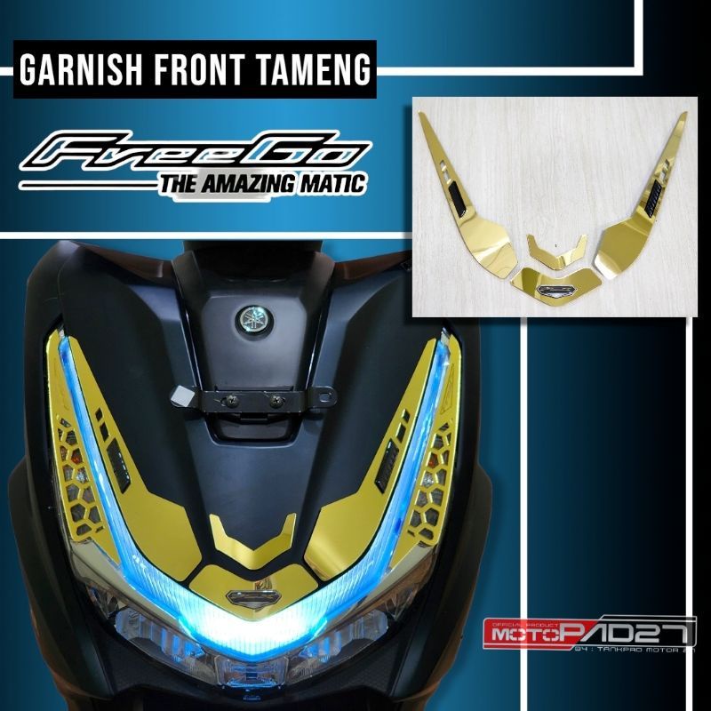 Motopad27 Garnish New Freego 125 Garnis Cover Tameng Yamaha New Freego 125 2023