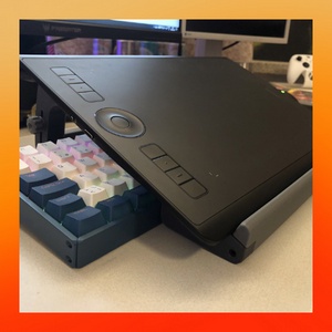 Keyboard Top Adjustable Drawing Tablet Stand