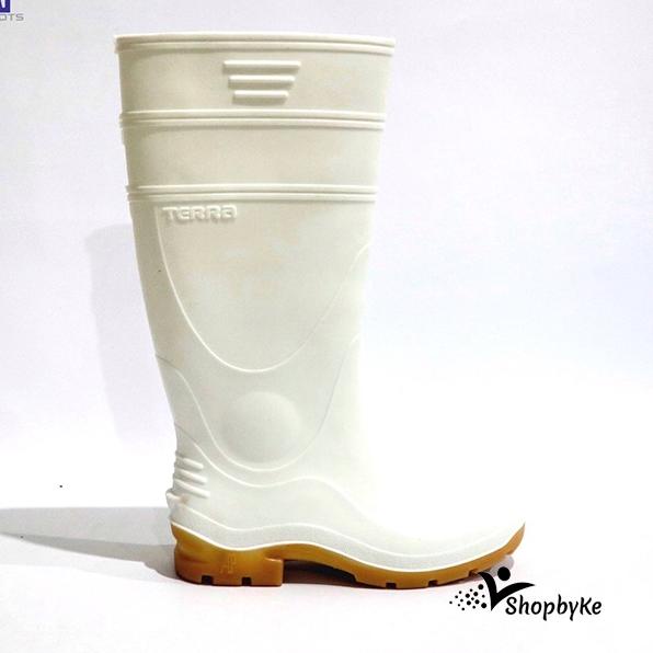 ㋿ Sepatu Boots Karet merk AP Terra 1 Putih Size 38-42 NEW PRODUCT 2690 ♘