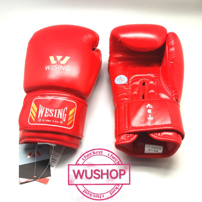 Gloves Wesing original boxing sarung tinju wushu sanda Muaythai kickboxing