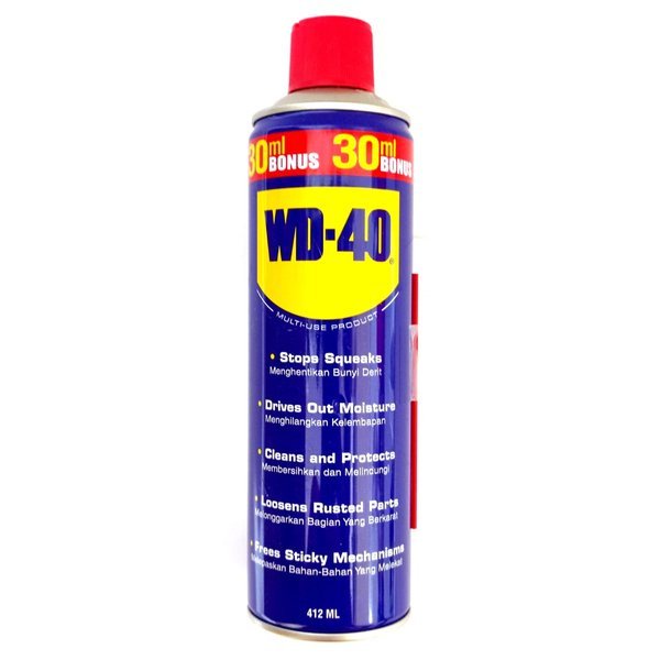 WD 40 Pelumas Anti Karat - Semprotan WD40 Lubricant 412 ML