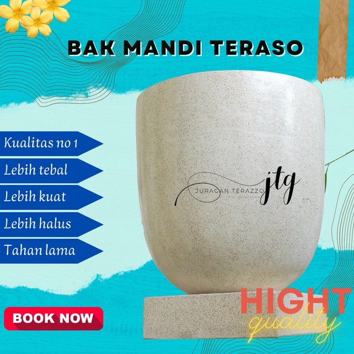 Bak Terlaris Bak Air Kamar Mandi Teraso Minimalis Keramik Marmer Batualam