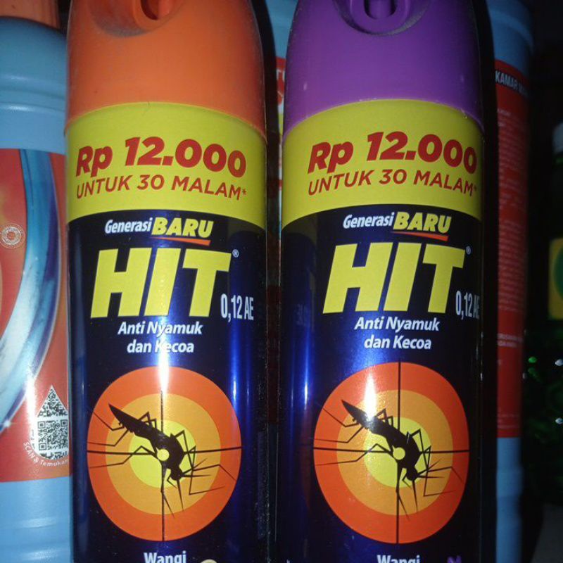 Hit Semprot 200 ML  - Hit Anti Nyamuk Dan Kecoa