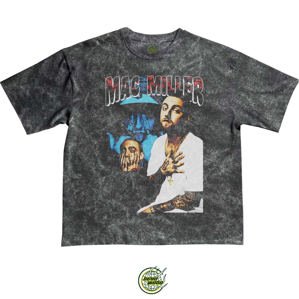 WASHED OVERSIZED RAPPER SINGER MAC MILLER VINTAGE STYLE T-SHIRT