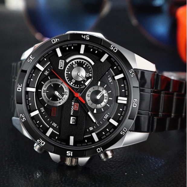 Jam Tangan Pria VAVA VOOM 04 [BEST SELLER] Tahan air dan anti karat 100% Original Product/Jam tangan import harga murah berkualitas/jam tangan sport pria terbaru/bisa bayar ditempat [COD]