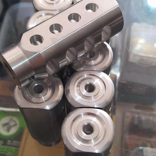 Terlaris Muzzle Brake Break Sistem Drat Dan Baut - Model Kotak Non Cod