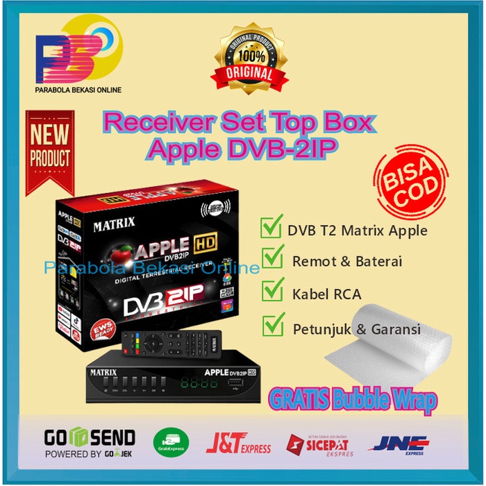 SET TOP BOX TV DIGITAL MATRIX APPLE DVB-2IP PORT LAN SPECIAL