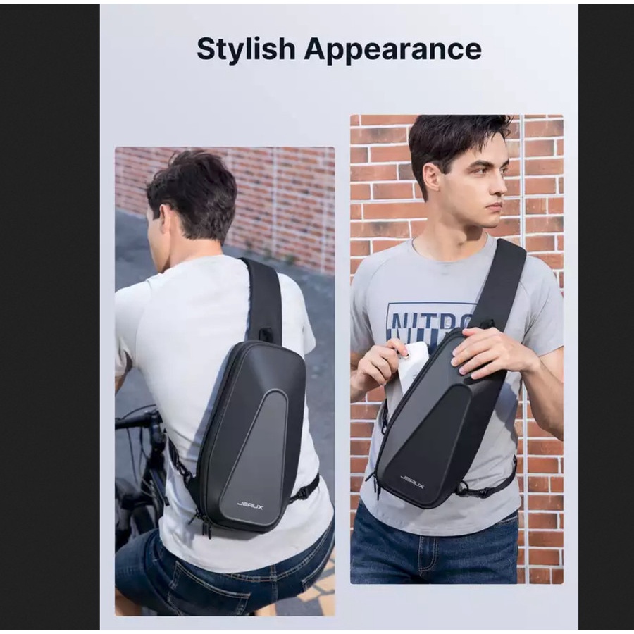 JSAUX Shoulder Sling Bag Hard Shell Protective for Steam Deck Original