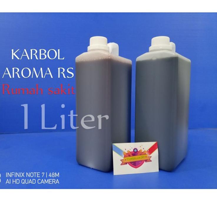 Harga Spesial.. karbol aroma rumah sakit 1L Bau RS rumah sakit