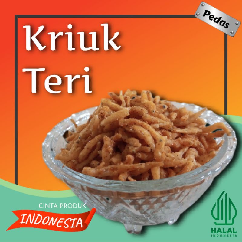 

Teman Nasi - Kriuk Teri Pedas