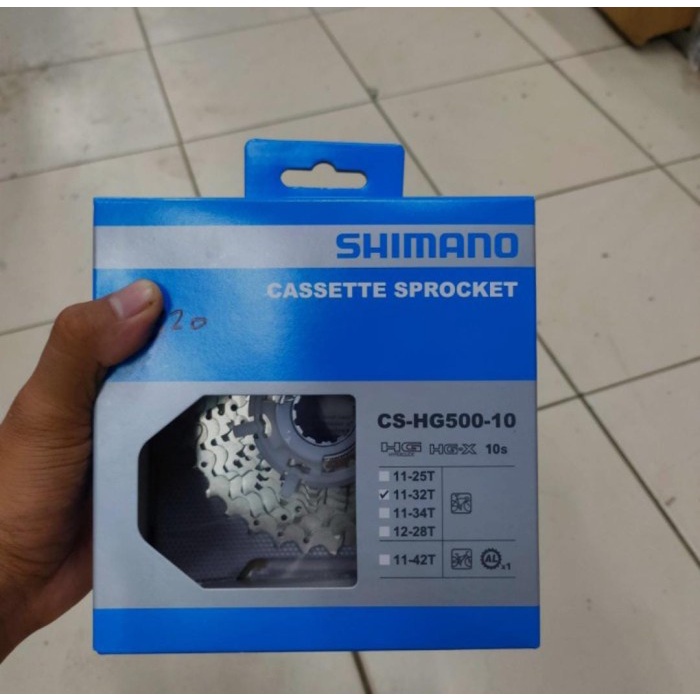 CASSETTE SPROCKET TIAGRA HG500 10 SPEED ORIGINAL