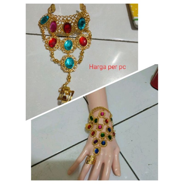Gelang Cincin Belly Dance Gelang Cincin India