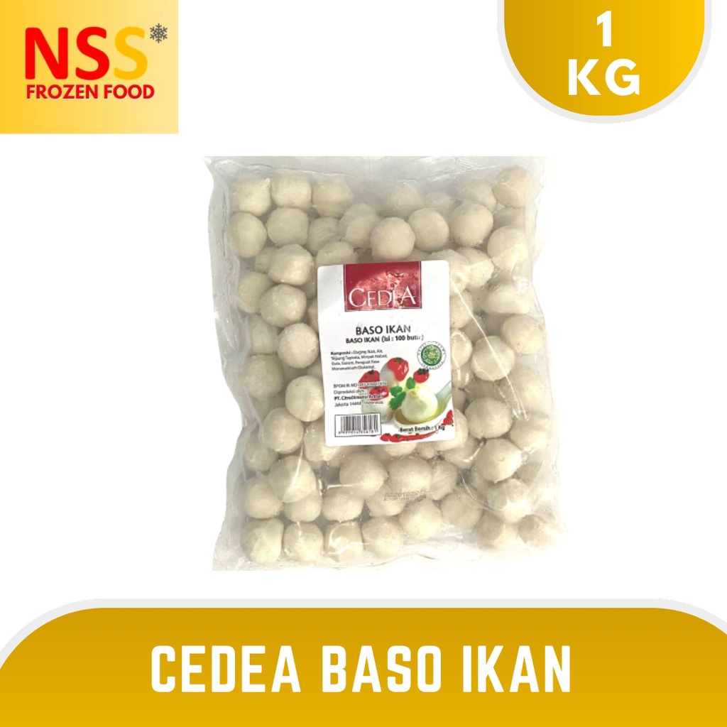 

Cedea Baso Ikan 100pcs 1kg