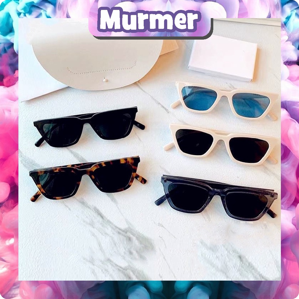 MurmerOfficial  Kacamata Hitam Pria/Wanita Sunglasses Korean INS Fashion G029