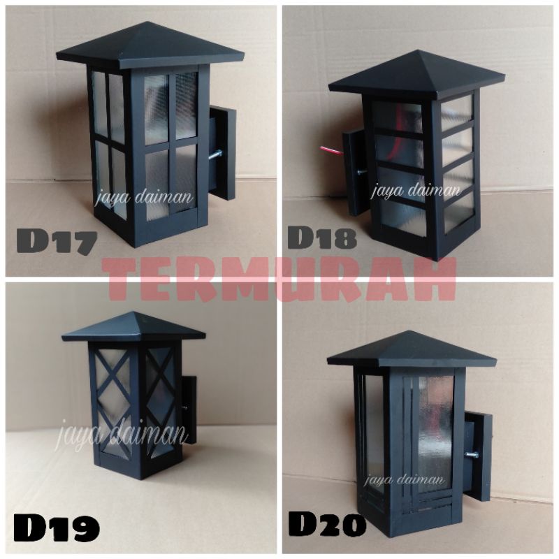 Lampu Dinding Outdoor Lampu  tempel lampu dinding