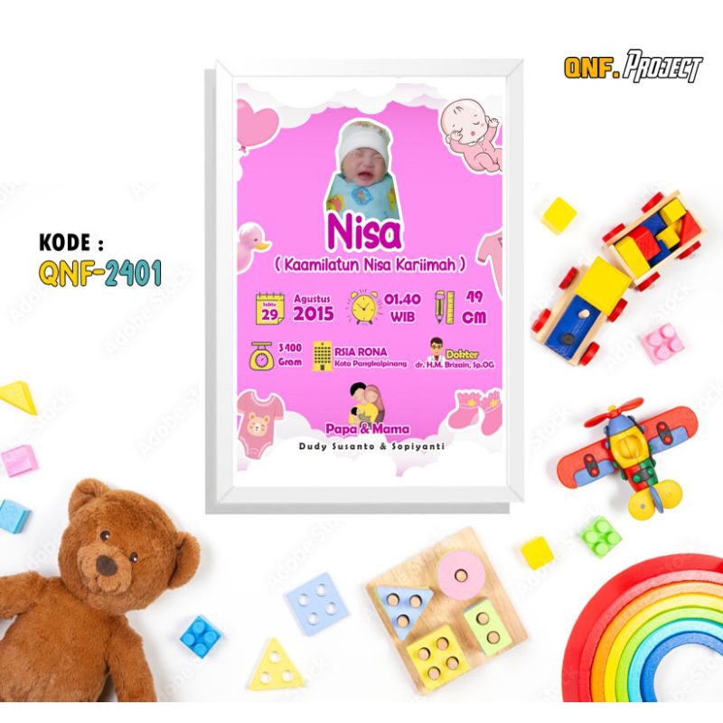 BIODATA KELAHIRAN ANAK