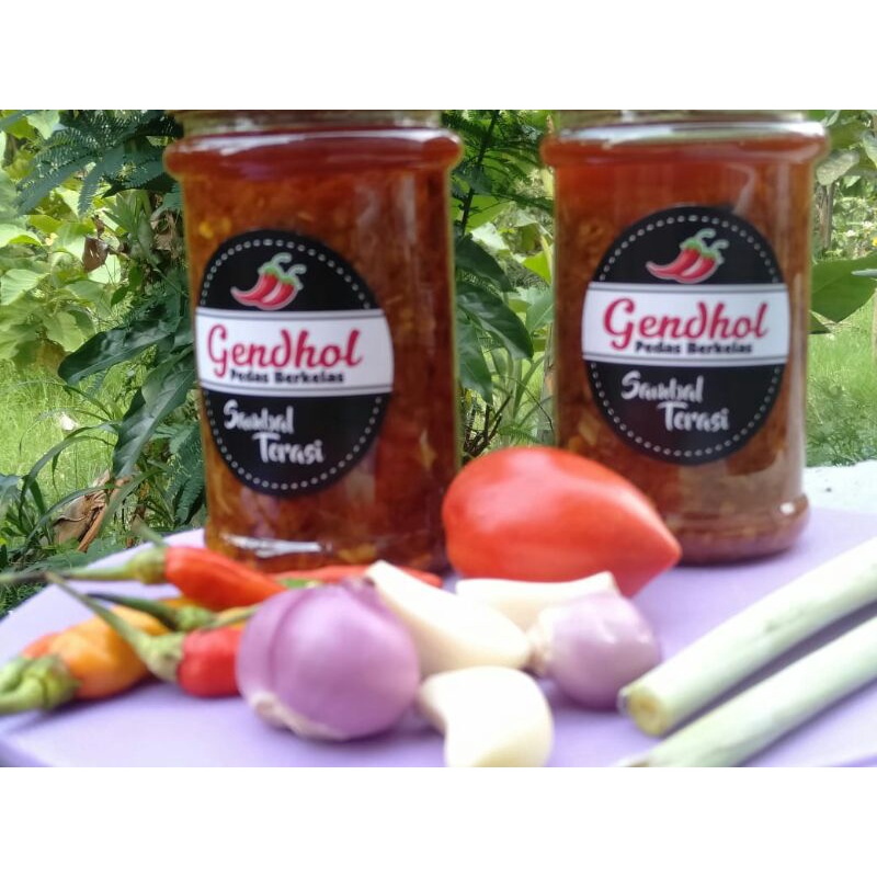 

sambal terasi gendhol