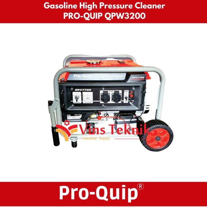 Mesin Genset Bensin 4000Watt Generator Qrv 7700 Proquip Qrv7700