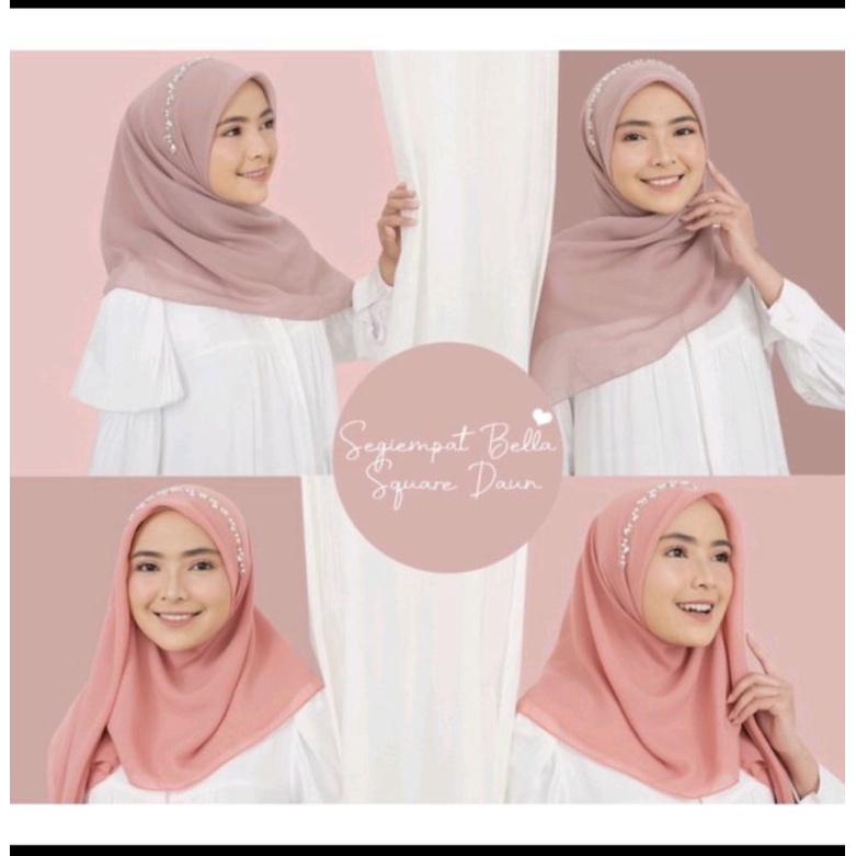 Segi Empat Payet/ Bella payet bando/ Bella payet mutiara/ Segiempat payet JILBAB