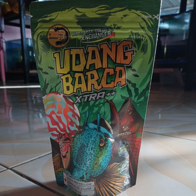 

El Barca Udang kering Extra Blue booster