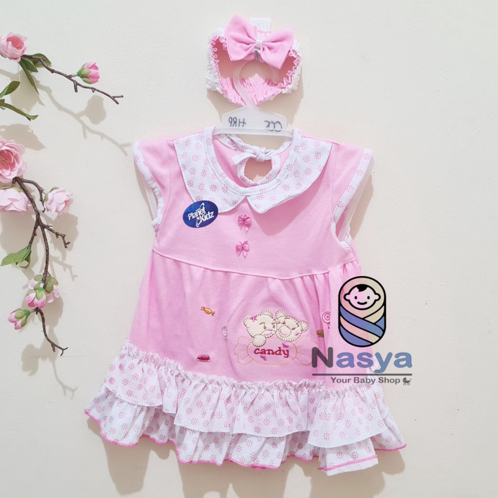 [P-014] Dress Bayi Perempuan 0-6 m / Setelan Bayi Perempuan