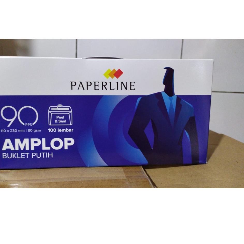 

▌▌▌ AMPLOP PAPERLINE 90 PPS PUTIH POLOS / AMPLOP UANG