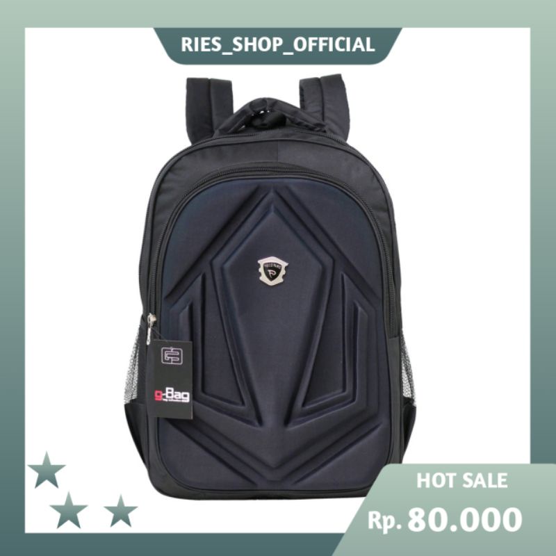 TAS POLO HITAM EMBOS KEREN CASUAL ORIGINAL PROMO