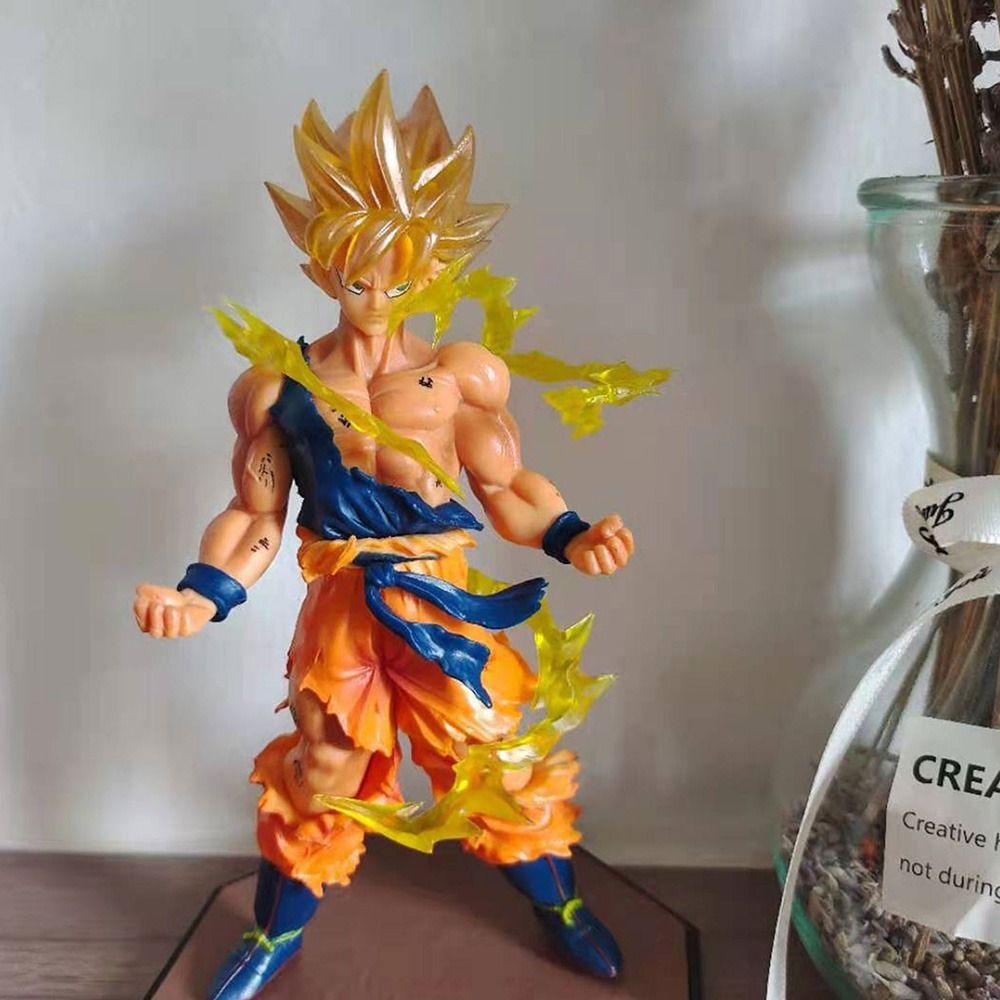 Suyo Seven Dragon Ball Handmade Super Saiya Man Mainan Sasis Dekorasi