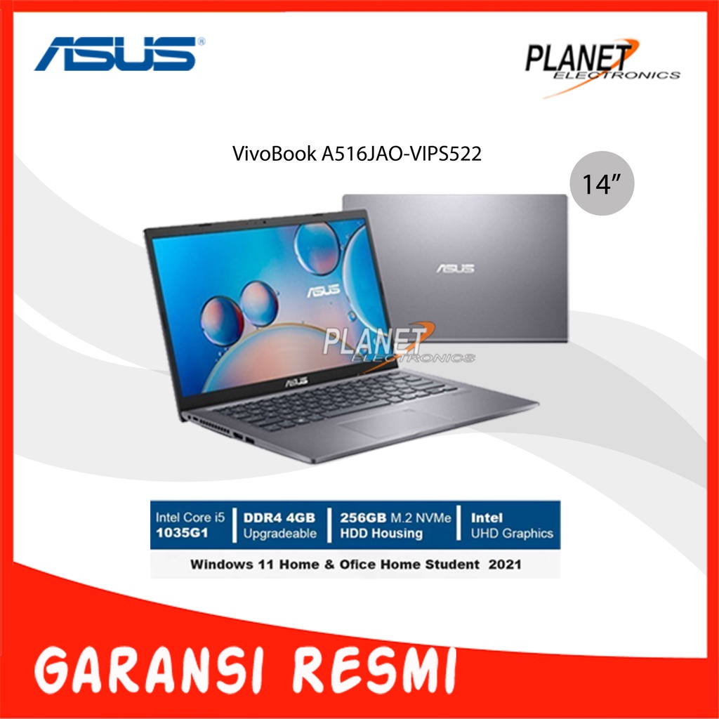 Laptop Asus A516JAO-VIPS522