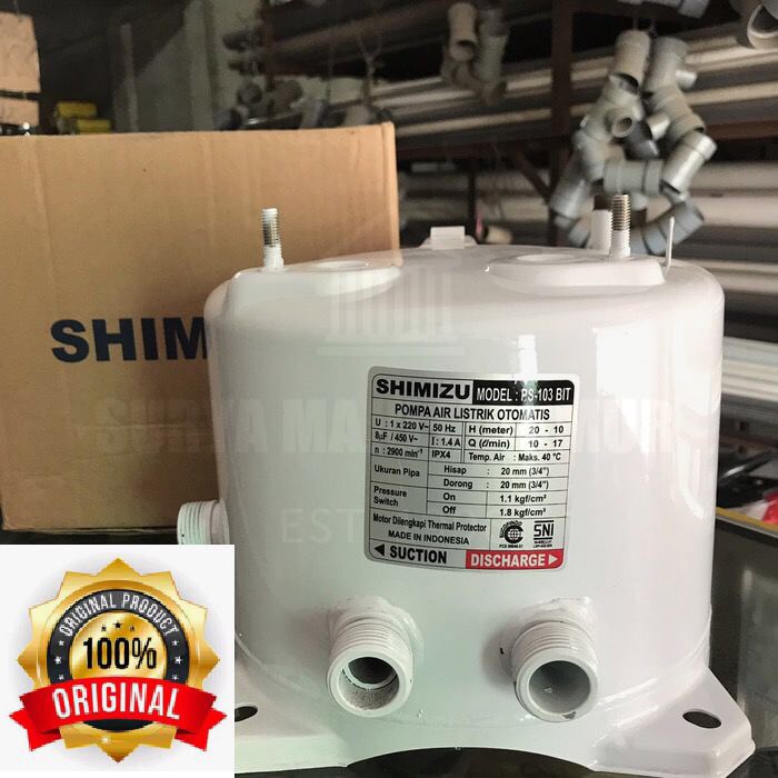 Pompa Tabung Tangki Goldstar Shimizu Ps103Bit Ps 103 Bit