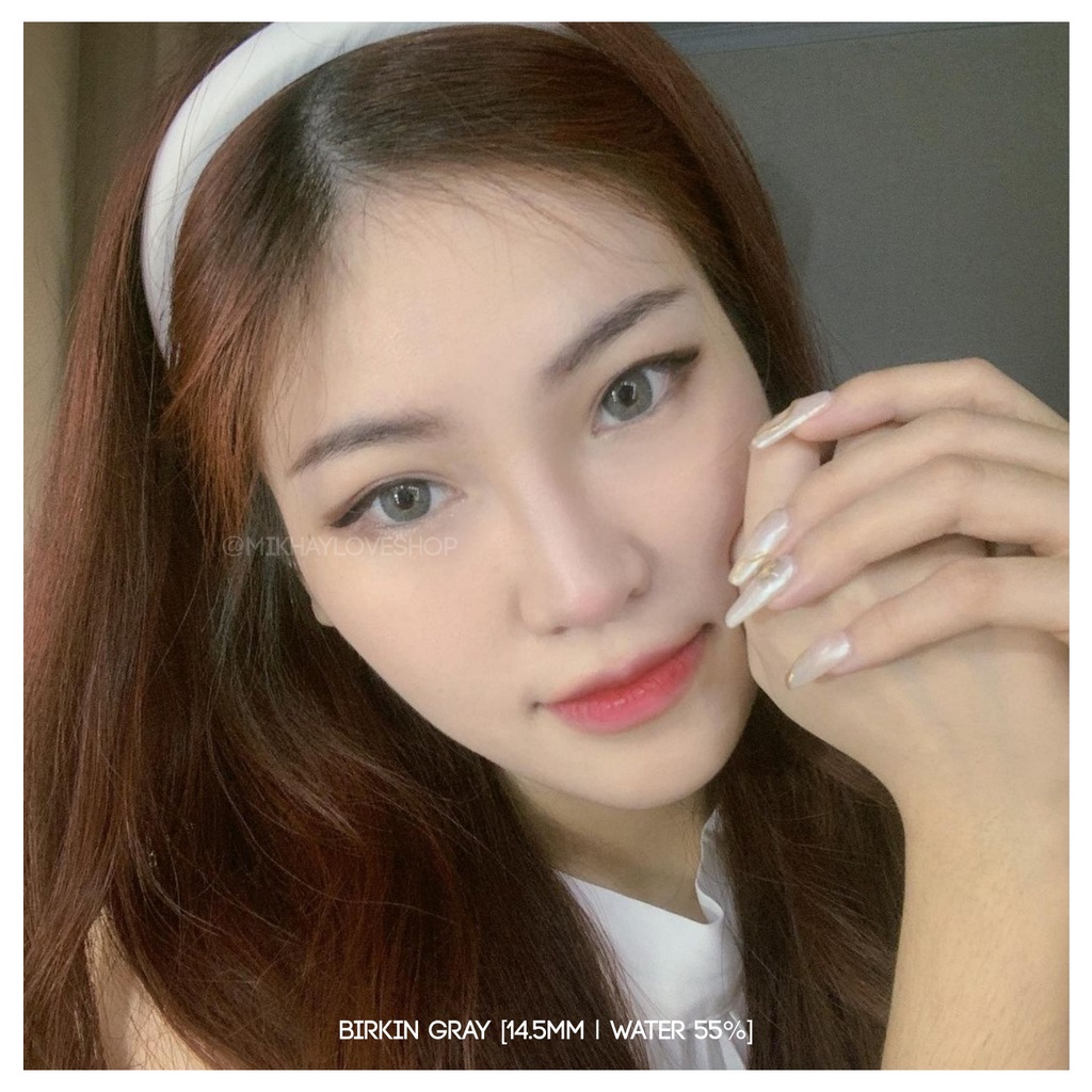 Softlens Birkin Gray (Grey) | Kittykawaii [Mikhayloveshop]