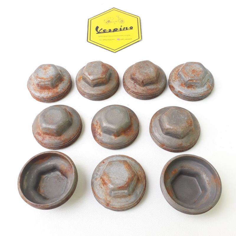 Mur tutup kepala babi fork vespa Super Sprint Vbb bajaj