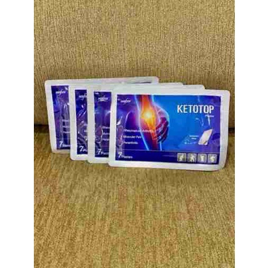 Koyo Ketotop Plaster Korea 1 Box Isi 20 Sachet Packing Malaysia