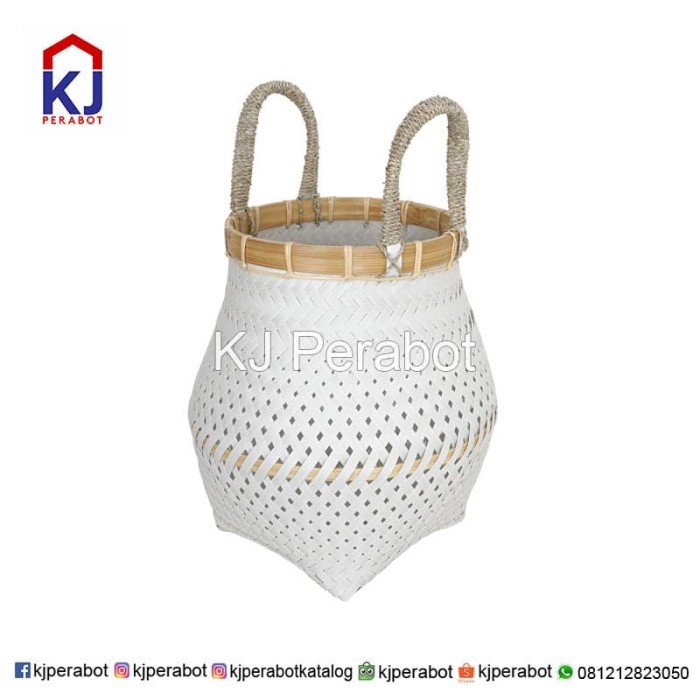 Keranjang Anyam Guci #Original