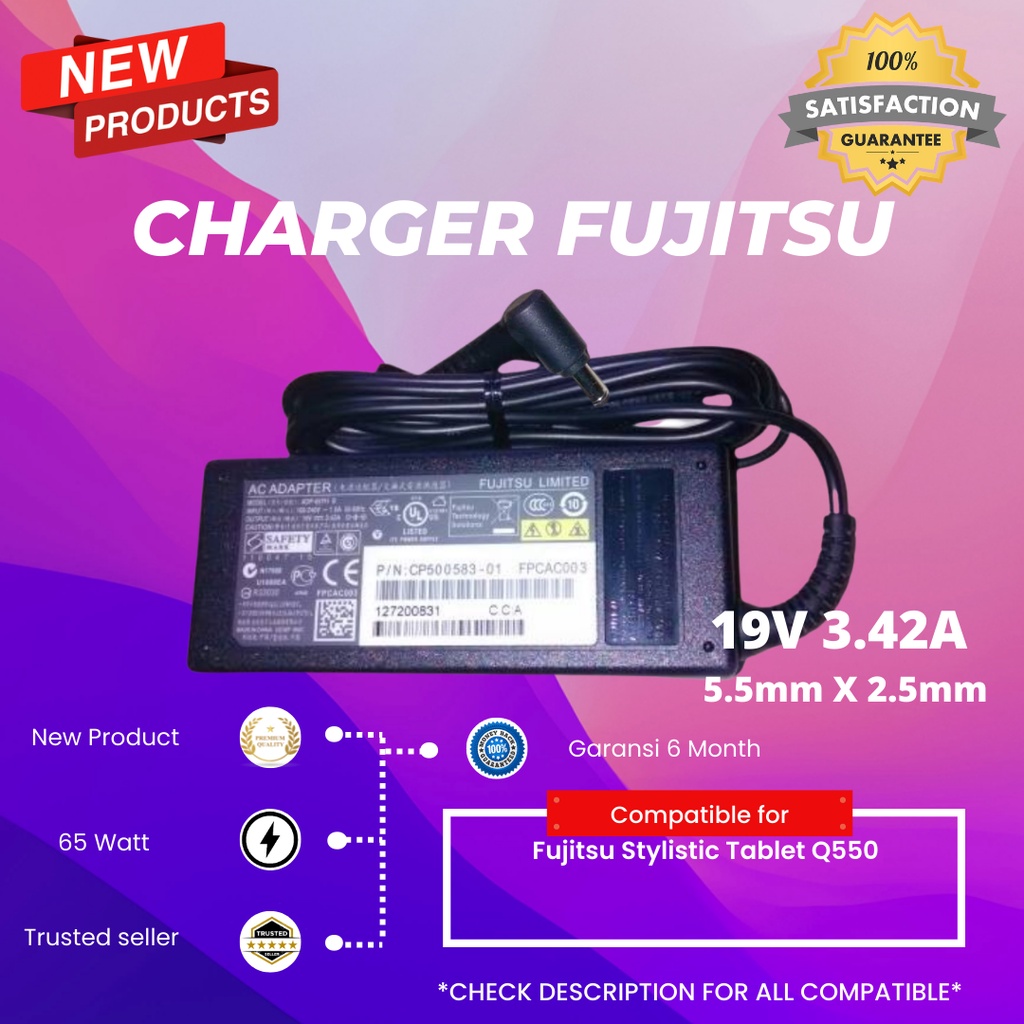 Adaptor charger Laptop Fujitsu skylistic Q550